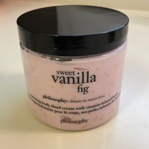 Philosophy Sweet Vanilla Fig hydrating body cloud cream 480ml / 16oz